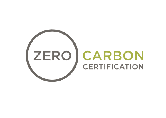 Le logo la certification ZERO Carbon