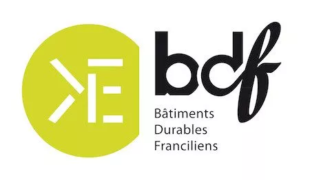 Le logo des Bâtiments Durables Franciliens