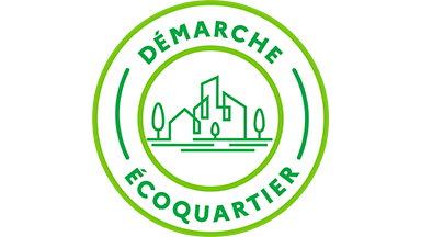 Le logo de la démarche écoquartier