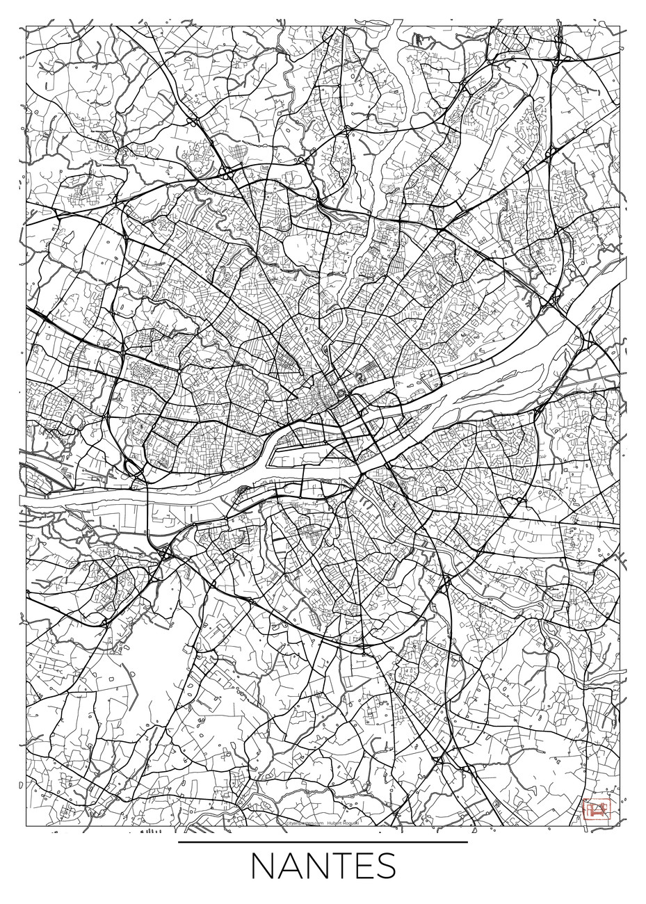 Carte d'une ville