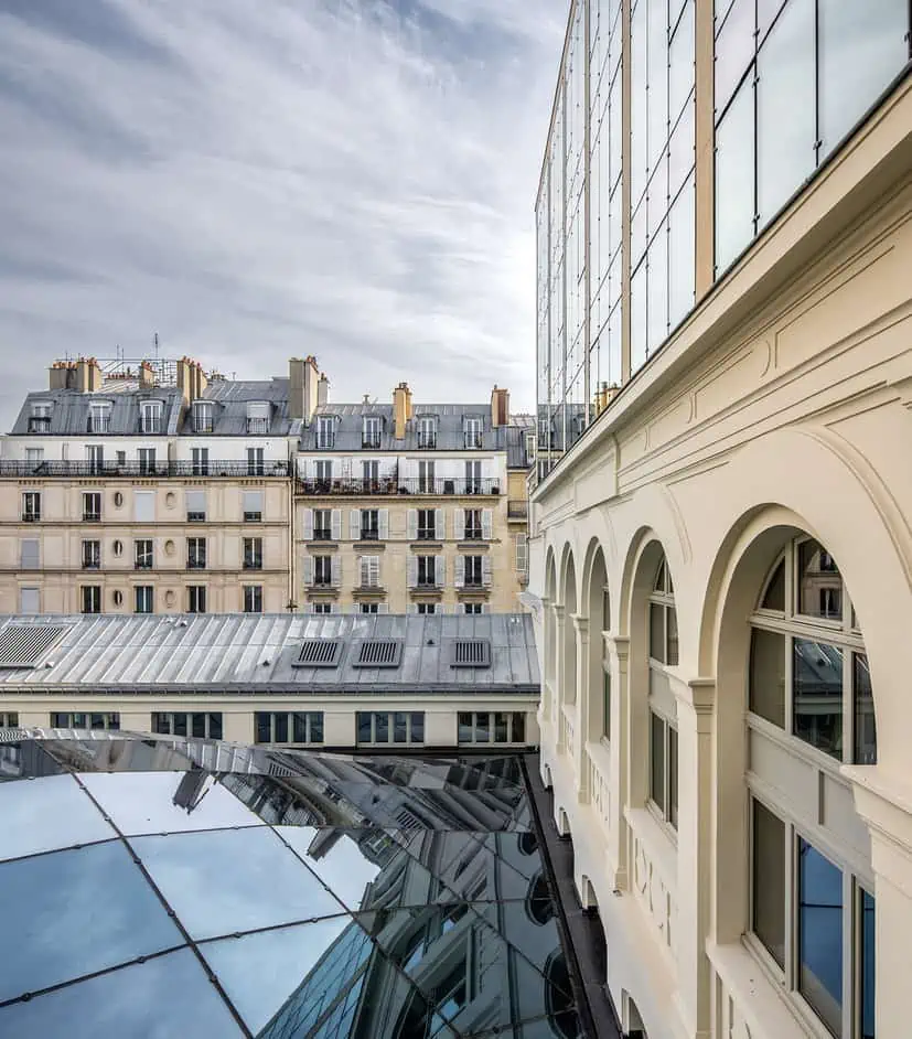 Vue des bureau de Paris