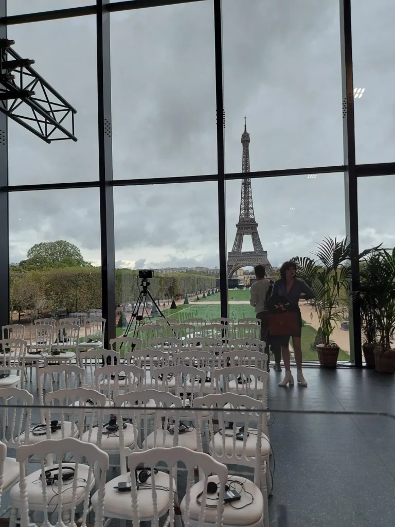 La vue sur la Tour Eiffel